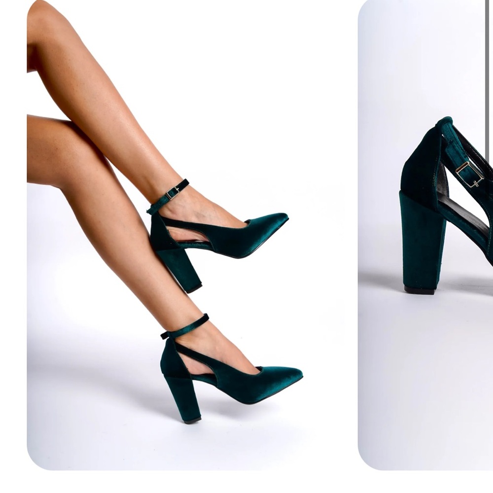 Velvet Emerald Women’s Heels | W6